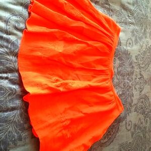 Rachel Roy cotton embroidered skirt